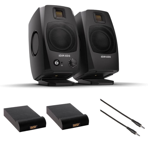 Par de monitores activos ADAM Audio D3V negros