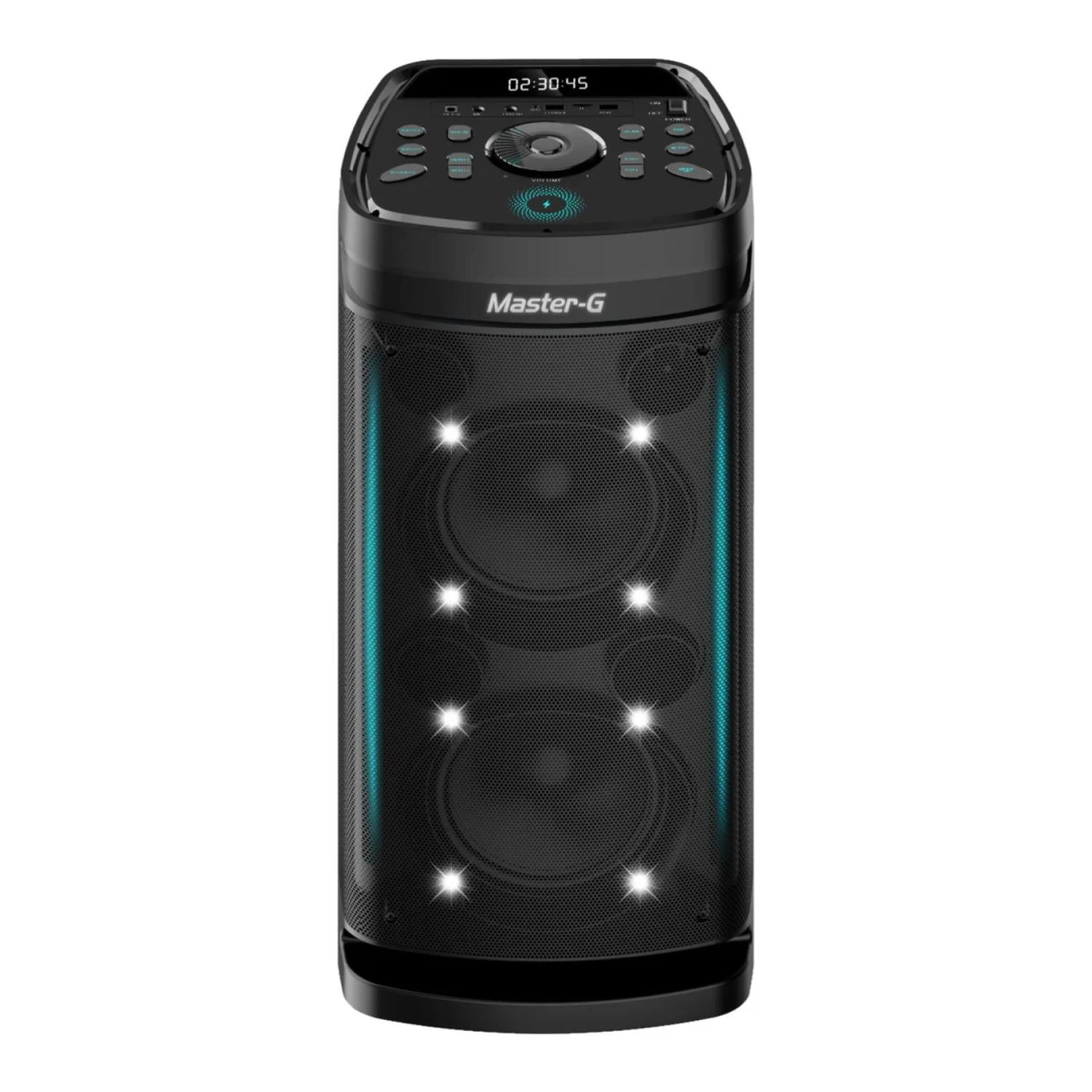 Master G - Parlante Bluetooth Karaoke 60w Led Electrovibes