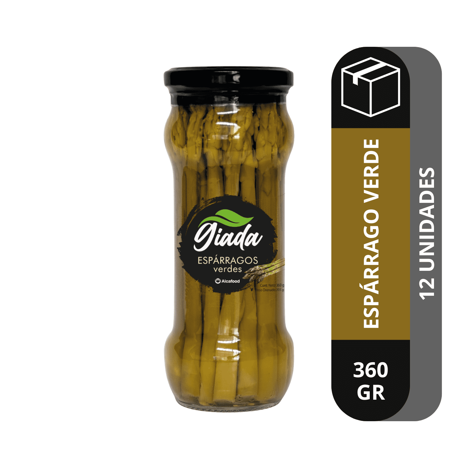 Giada - Espárrago En Conserva 12x 360 Gr