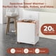 thumbnail image 3 of Calentador de toallas SereneLife WIFI, rectangular de lujo, oro rosa, 3 of 7