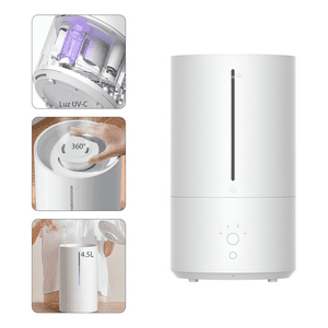 Humidificador Aire Xiaomi Smart Humidifier 2 Eu 45L Uv-C Blanco