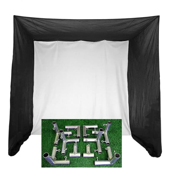 Simulador de golf para práctica de bateo con red Cimarron Sports, 1,5 x 3 x 3 m