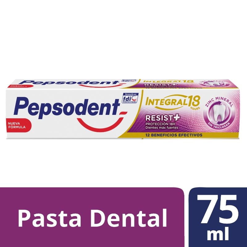 Pasta Dental Integral 18 Resist 75 ml Pepsodent