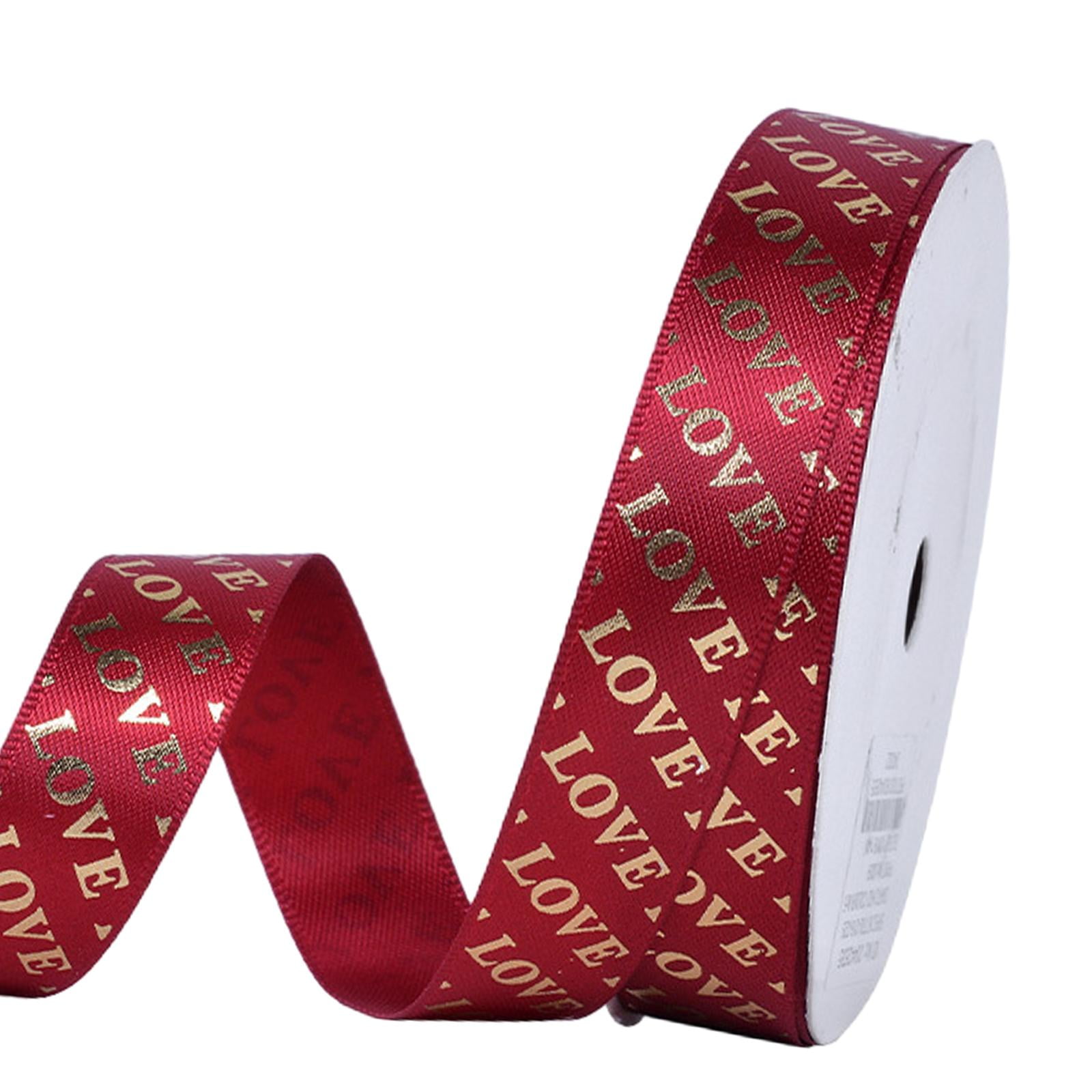 Bothyi - Cinta De Tela Para El Día De San Valentín, Cinta Para Envolver Regalos Para Cumpleaños, Día De La Madre, Amor