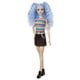 thumbnail image 2 of Muñeca Barbie Fashionistas top arcoíris y falda negra, 2 of 6
