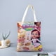 thumbnail image 2 of Butterbean's Cafe Bolso de tela con estampado de lienzo para mujer, bolsa de compras reutilizable y estética, con cremallera interior, regalo para mujer,40*45cm., 2 of 6