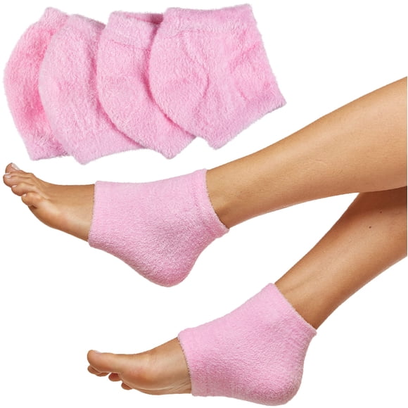 Calcetines hidratantes Fuzzy Sleep ZenToes con vitamina E y aceite de oliva