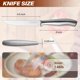 thumbnail image 2 of Cuchillos para carne isheTao, 6 piezas, 4,5 pulgadas, 2 of 3