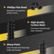 thumbnail image 3 of Tornillos para madera FIXLINK 1,3 cm negro Phillips 135 uds, 3 of 8