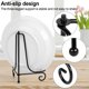 thumbnail image 3 of Soporte para Platos vivinin de 15 cm Metal 4 Unidades Negro, 3 of 7