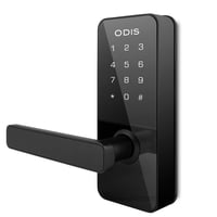 Cerradura Digital Odis 7700 Con Picaporte Manilla Reversible - Negro