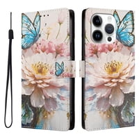 Foxdock Funda Tipo Cartera Para Iphone 15 Pro Max Con Soporte Y Correa – Diseño De Patrones Lindos