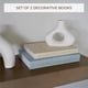 thumbnail image 2 of Set de 2 cajas de lino y mesa de café ZICOTO Decorative Books, 2 of 8