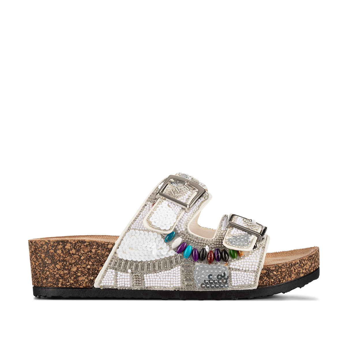 Sandalias Chalas Mujer Vintage Confort Pedrería Weide Gh136