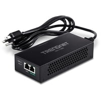 Inyector Poe++ Trendnet Tpe-119Gi Gigabit Port 95 W Negro