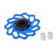 thumbnail image 2 of 11t bike ceramic bearing jockey rueda polea rodillo rear desviador azul, 2 of 3