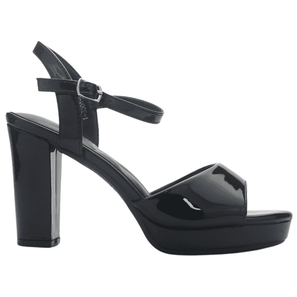 Sandalia de Mujer, Negro Casual Chalada Voce-1
