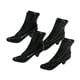 thumbnail image 4 of 2 Pares De Zapatos De Botines Para Mu?ecas Para Figuras De Mujer 1/12 Accs Negro, 4 of 5