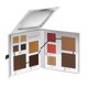 thumbnail image 1 of Paleta de maquillaje Woosh Beauty Pold Out Face Travel con funda, 1 of 9