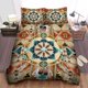 thumbnail image 1 of Indian Inspired – Cherokee Pattern Quilt Duvet Cover Set Doona Cover Bedclothes3-Piece Bedding Set, 1 of 5