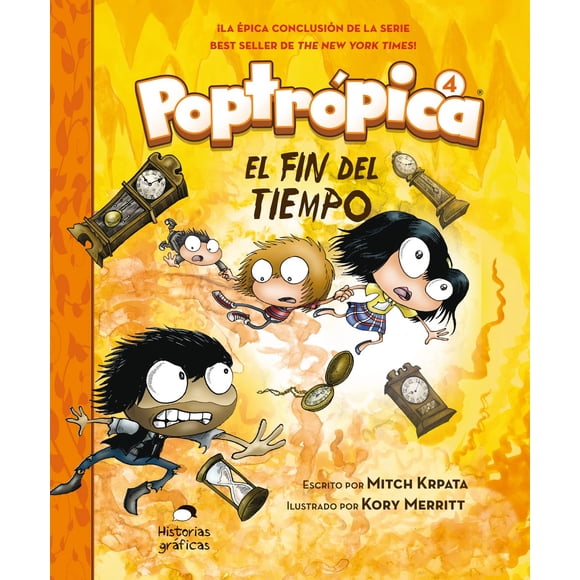 Libro Oceano Poptrópica 4 El fin del tiempo Edición en español