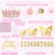 thumbnail image 4 of Topper Para Pastel Corona Feliz Cumpleaños Princesa Rosa Dorado, 4 of 7