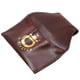 thumbnail image 2 of Billar Snooker Pool Cue Cuero De PU Soporte De Tiza Bolsa Bolsa Clip Marrón, 2 of 3