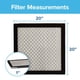 thumbnail image 2 of Filtro De Aire 20x20x1 Mpr 2800 Merv 14 2 Filtros, 2 of 8