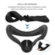 thumbnail image 3 of Protector facial de silicona para realidad virtual Meta/Oculus Quest 2, almohadillas de repuesto impermeables y resistentes al sudor, accesorios para Oculus Quest 2 (negro), 3 of 6