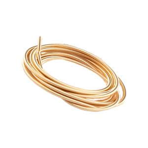 Magideal - Alambre De Joyería Diy, Arte Multiusos, Manualidades, Alambre De Memoria Versátil Para Adultos, Alambre De Acero Con Memoria Para Pulsera, Brazalete D Luz De Oro