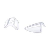 Magideal - Cubiertas Laterales De Las Gafas De Ojos, Tpu Flexible Soft 1 Par Para El Trabajo, Al Aire Libre En Interiores , Claro