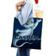 thumbnail image 4 of The Spooktacular New Adventures of Casper Bolso de tela con estampado de lienzo para mujer, bolsa de compras reutilizable y estética, con cremallera interior, regalo para mujer, 35 × 40 cm., 4 of 6