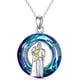 thumbnail image 1 of Collar papá mamá bebé cristal plata 925, 1 of 3