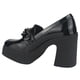 thumbnail image 2 of Zapato Chalada Mujer Tumbes-2 Negro Plataforma, 2 of 6