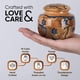 thumbnail image 2 of Small Pet Urn for Dog or Cat Ashes, Mango Pot 10 Cu In, Blue, 2 of 3