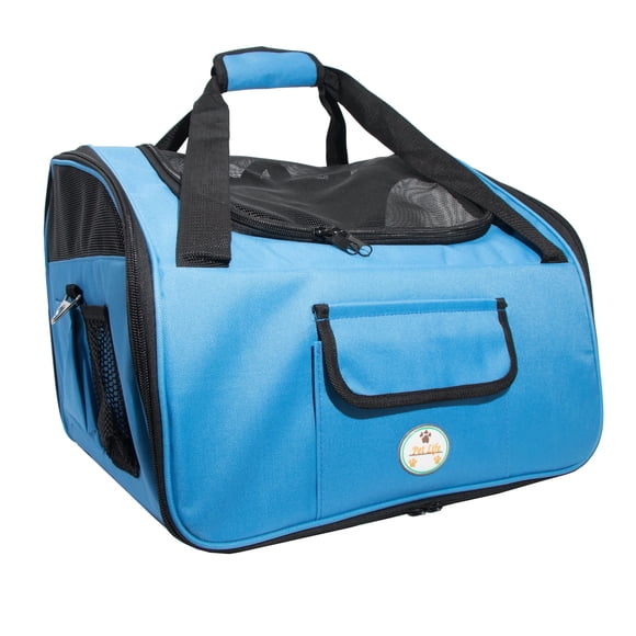 Transportadora plegable para asiento de auto para mascotas Pet Life 'Ultra-Lock'