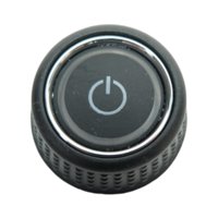 Ioensy - Embellecedor De Botón De Pantalla De Radio Rsn315 Para Volkswagen De Alto Rendimiento, Lado Izquierdo