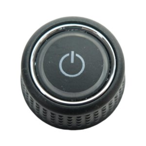 Ioensy - Embellecedor De Botón De Pantalla De Radio Rsn315 Para Volkswagen De Alto Rendimiento, Lado Izquierdo