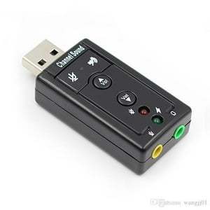 Utek - Adaptador De Audio C/Mic Usb 2.0 Sonido 3D /Ut-Usnd33