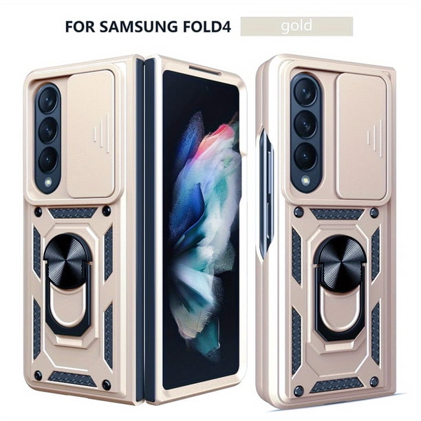 Shockproof Magnetic Kickstand Phone Case for Samsung Galaxy Z Fold4 - Protect Your Phone & Show Off Your Style!