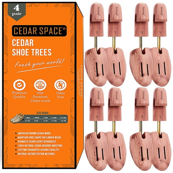 Shoe Tree Madera De Cedro Ajustable Para Hombre De 6 5 A 14 Años