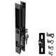 thumbnail image 1 of Juego de manija para puerta corrediza de vidrio T-HAKEN negro con cerradura con llave, 1 of 6