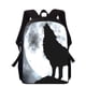 thumbnail image 1 of fierce Wolf 16" 3D Print Kids Backpack Primary School Bags for Boys Girls Back Pack Students School Book Bags, 1 of 3