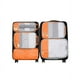 thumbnail image 2 of Bagsmart Organizadores de Equipaje con Compresión 6 pzs Naranja, 2 of 3