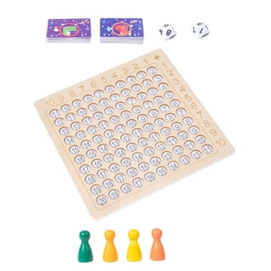 Bothyi - Juego De Mesa De Madera 2 En 1 Para Multiplicar Y Sumar Para Niños En Edad Preescolar