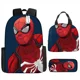 thumbnail image 3 of 3pcs/set Disney Children 3d Cute Spider Man Design Backpack Stitch Boys Primary School Bag Kids Kindergarten Backpack Mochila, 3 of 3