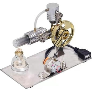 Yummy - Motor Stirling De Aire Caliente Modelo Stream Power
