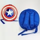 thumbnail image 3 of Disney Captain America Backpack For Children Shield Pattern Design Kindergarten School Bags Boys Casual Toy Shoulder Packages, 3 of 3