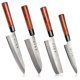 thumbnail image 1 of Juego de cuchillos Simple Song Gyuto, Santoku, Nakiri y Petty, 4 piezas, 1 of 7