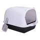 thumbnail image 1 of Arenero De Gatos Bandeja Sanitaria Baño De Mascota Pala Xl Blanco, 1 of 3